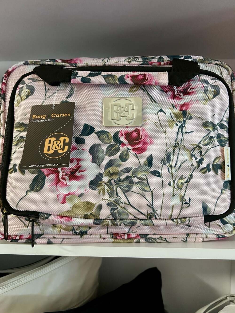 Bang & Carsen Large Hanging Travel Cosmetic Toiletry and Jewelry Organizer Bag